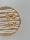 Aretes hojas