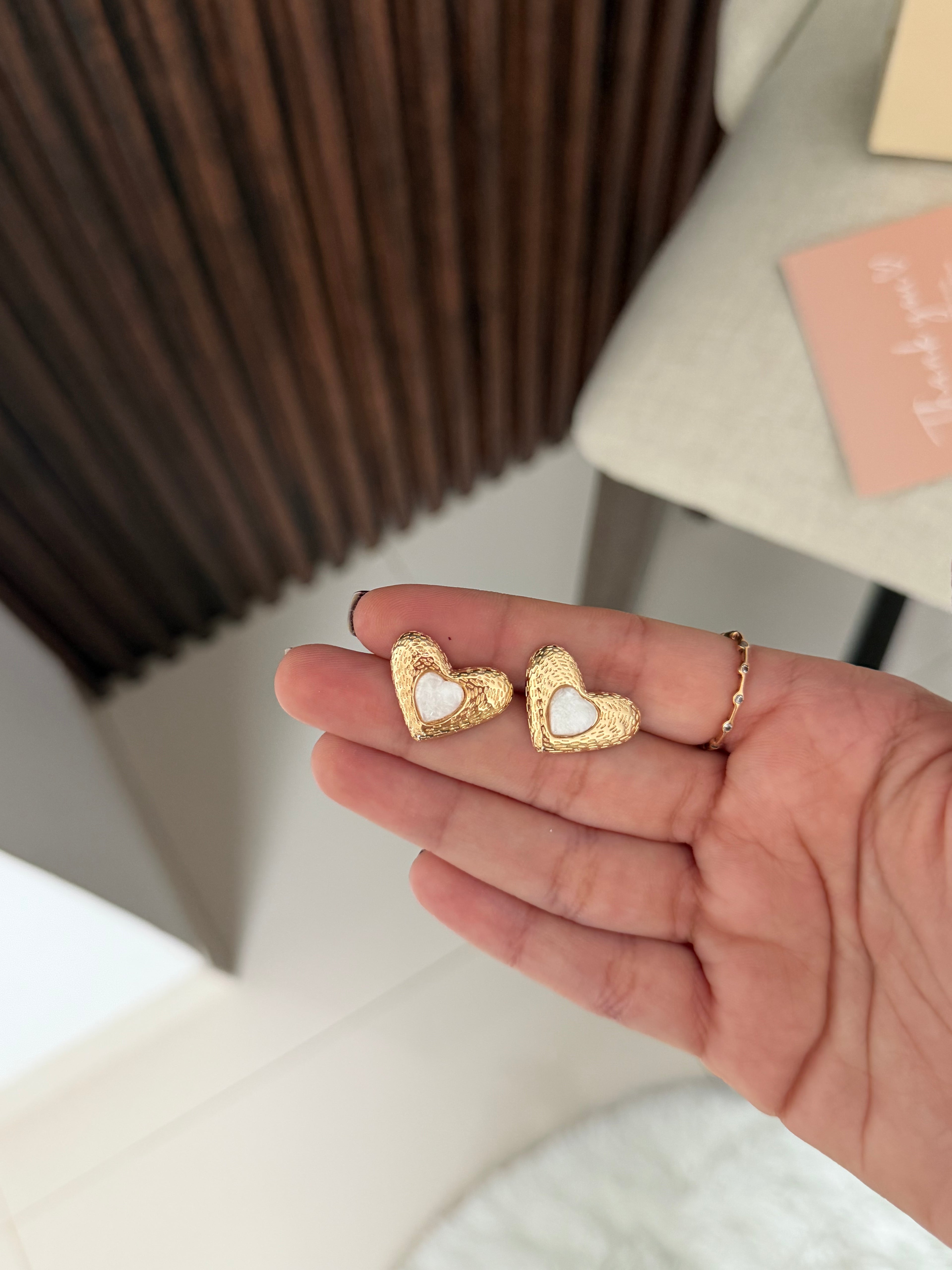Aretes corazón