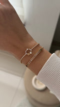 Pulseras rose gold regulables 💘