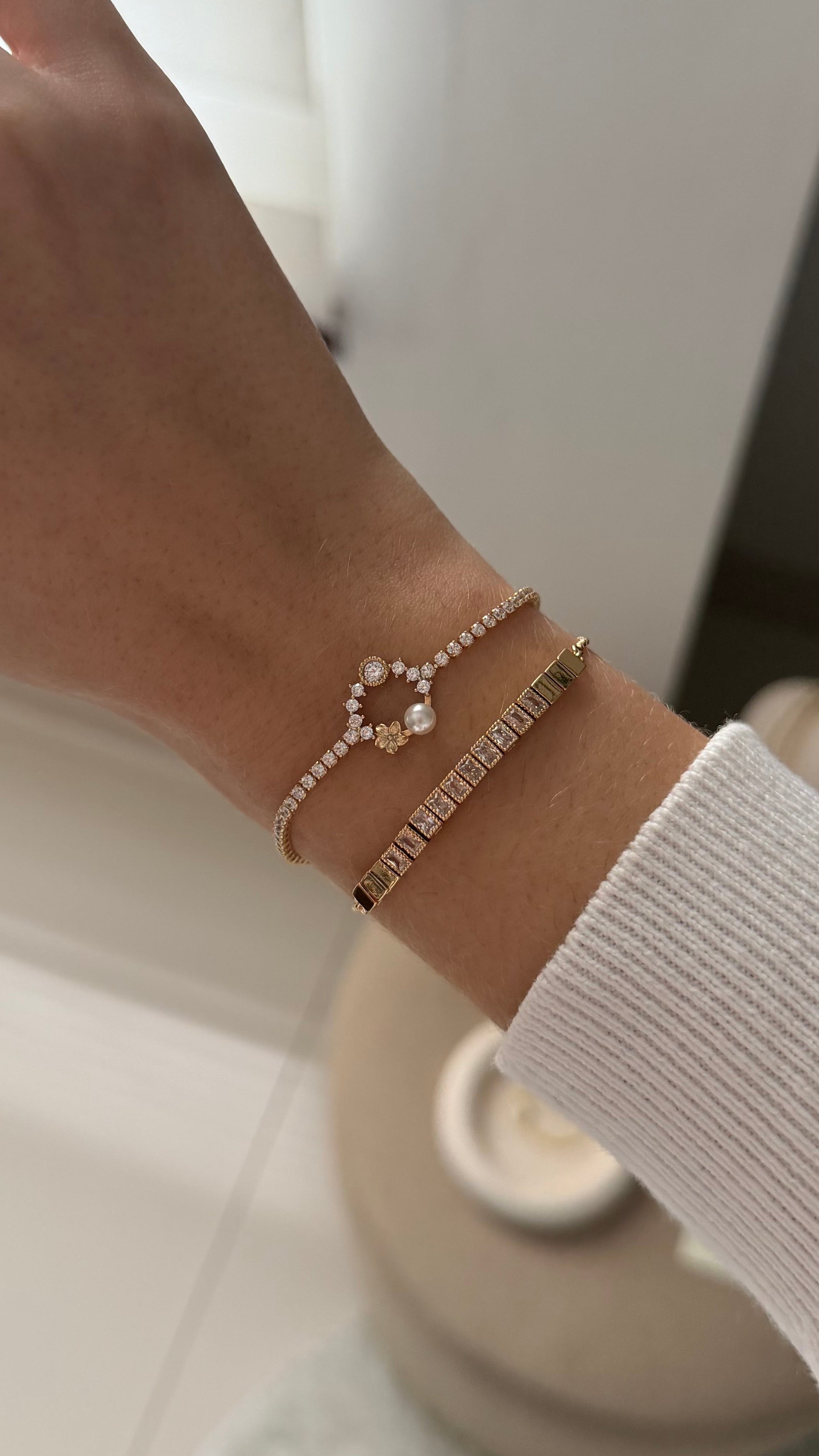 Pulseras rose gold regulables 💘