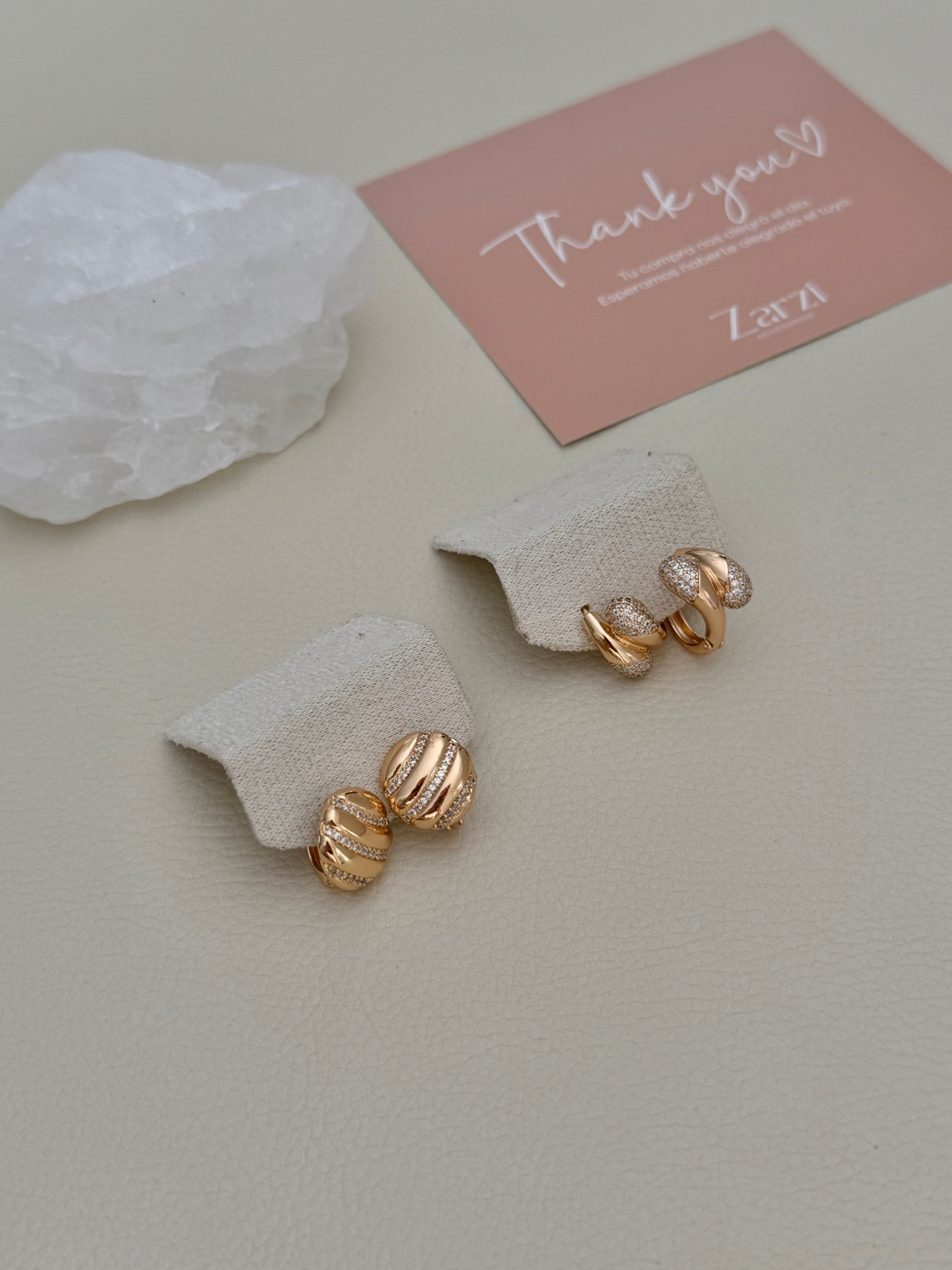 Aretes GOLD (cada par)